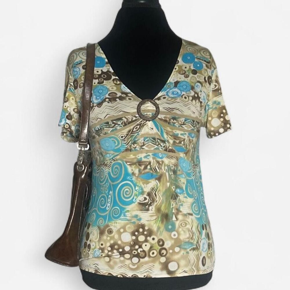 y2k o ring short sleeve top